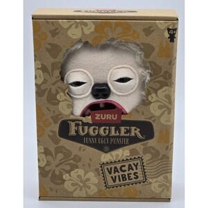 Zuru Fuggler Vacay‎ Vibes Hedge Grog 9" Plush Funny Ugly Monster Stuffed Toy